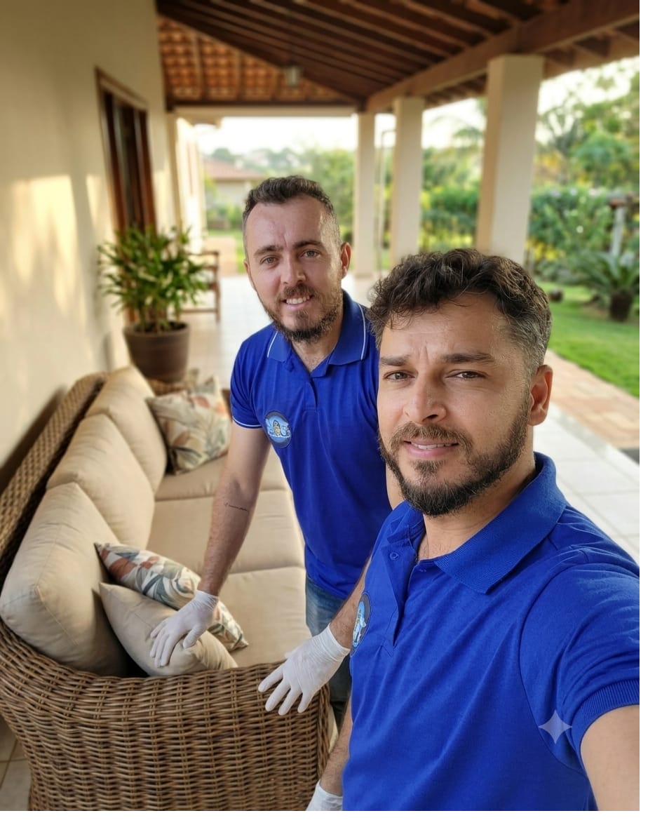 Jefferson Klebes e Reverton Klebes, irmãos e fundadores da JRK Higienização